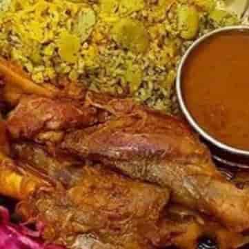 چلو گوشت  با گوشت تازه گوسفندی